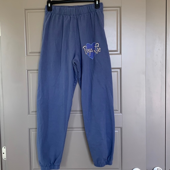 BOYS LIE NAVY BLUE UNBREAKABLE SWEATPANTS SMALL - Picture 2 of 6